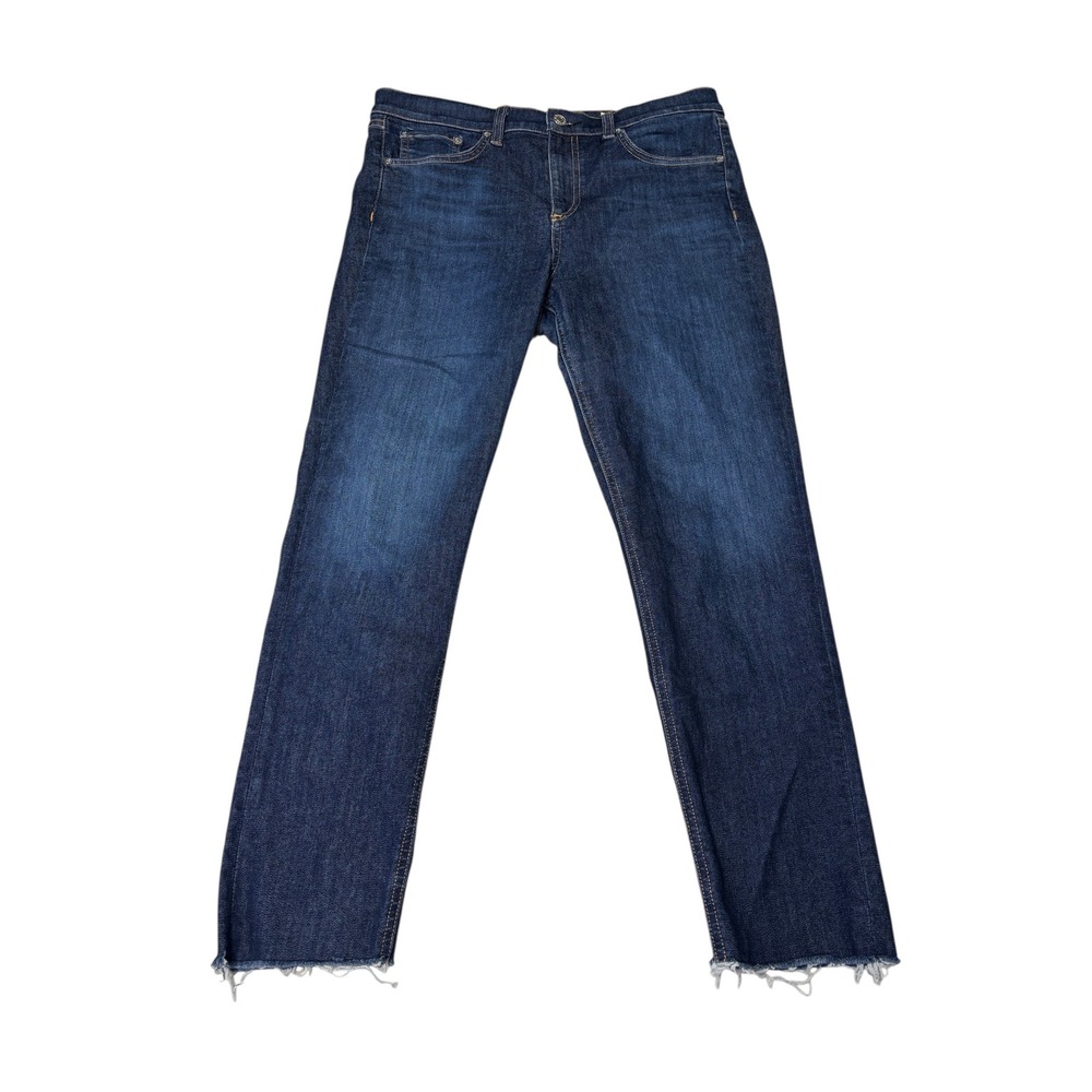Rag Bone Jean 10 Inch Ankle‎ Skinny Jeans Dark Wash Size 29X24